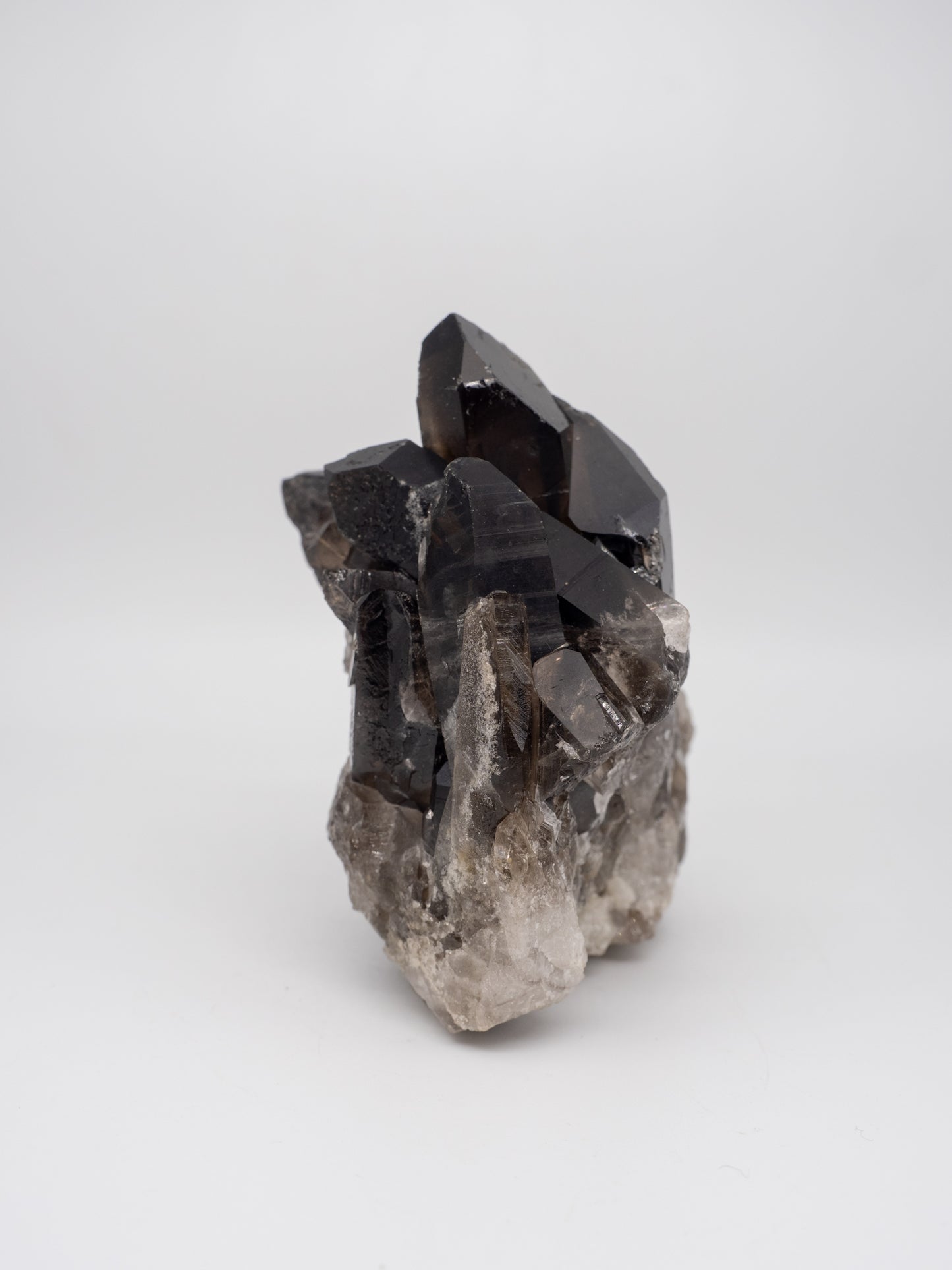 Smoky Quartz Cluster from Brazil