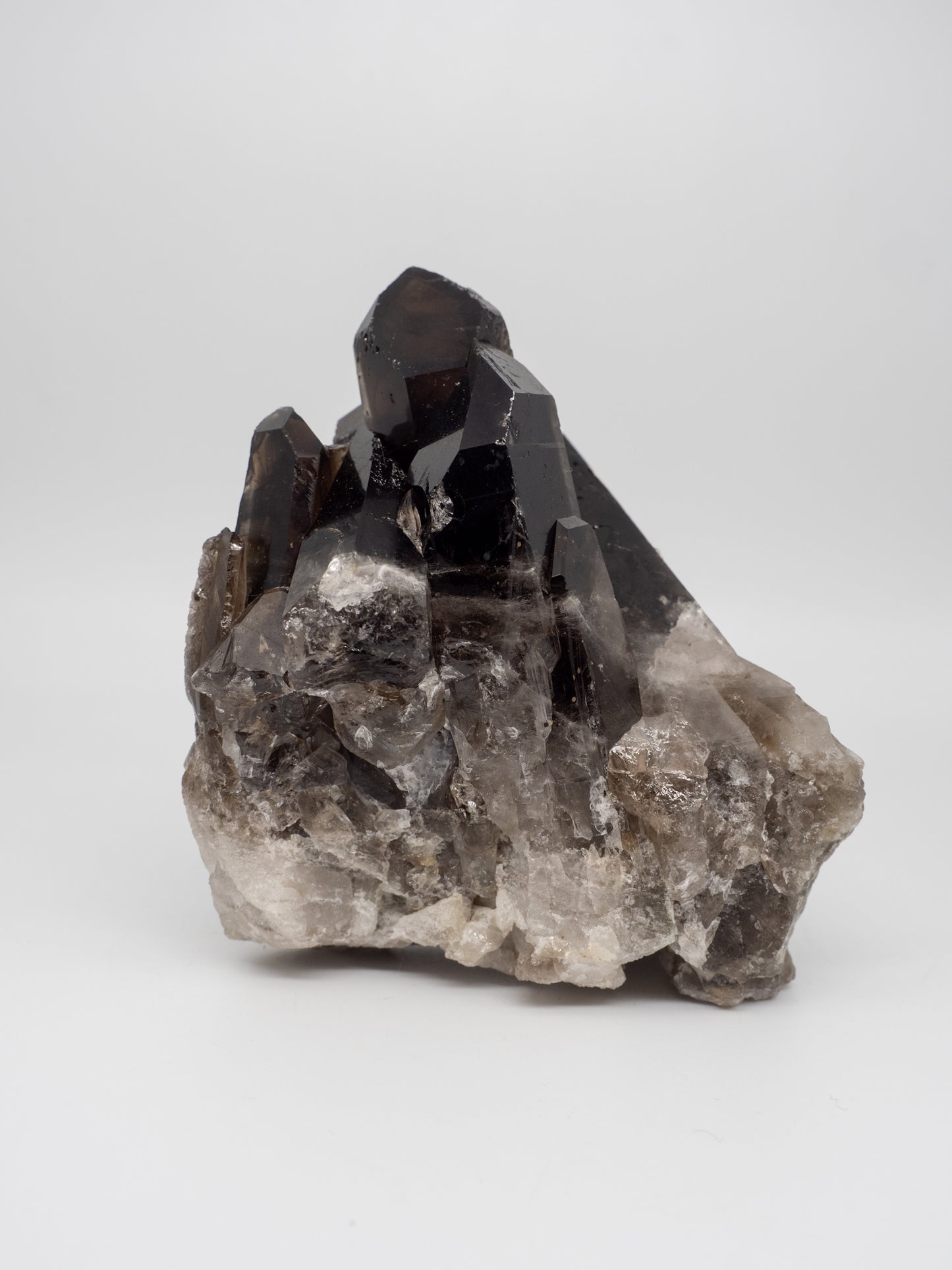 Smoky Quartz Cluster from Brazil