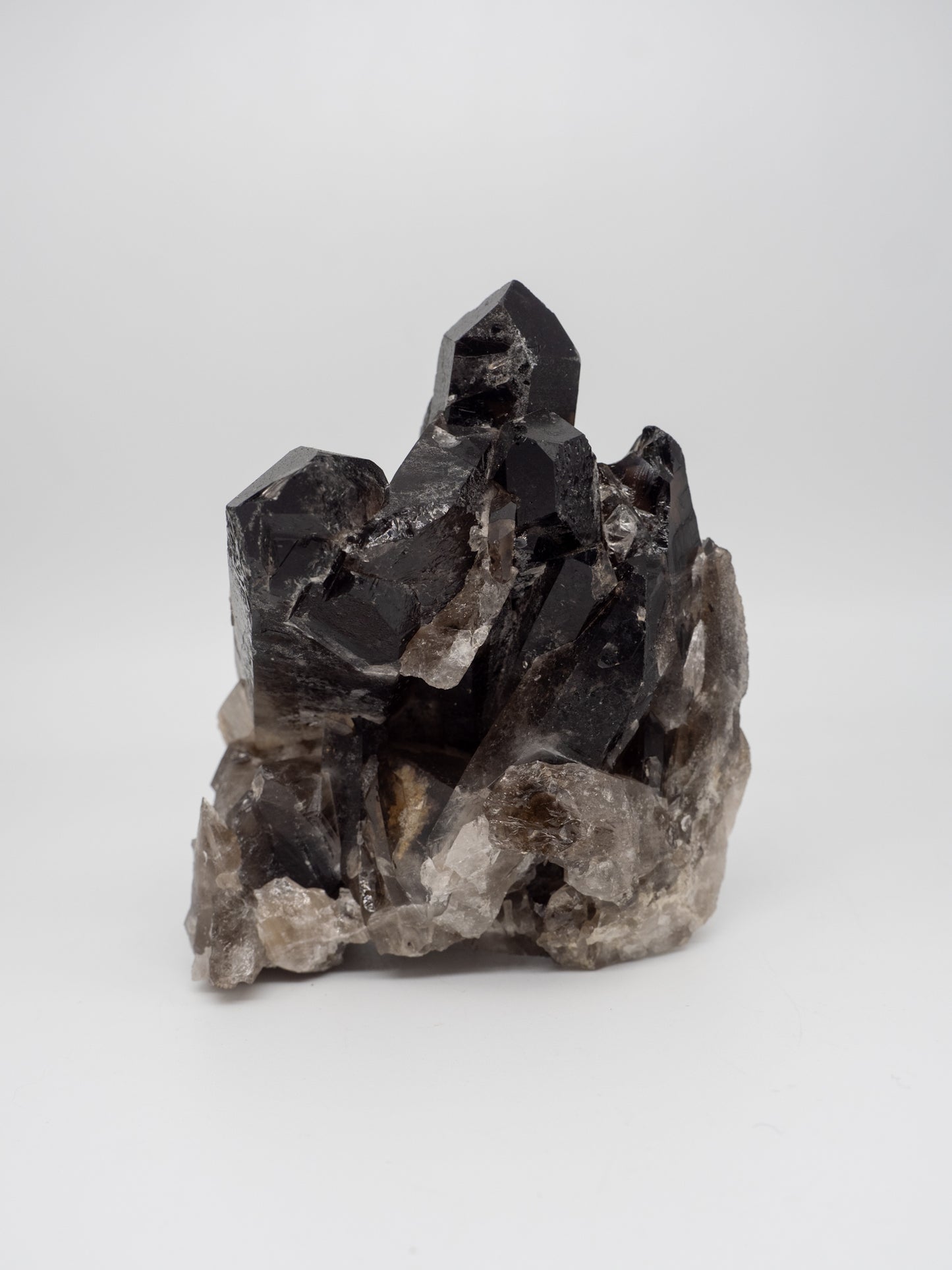 Smoky Quartz Cluster from Brazil