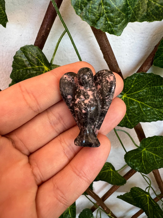 Rhodonite Angel 1.5”