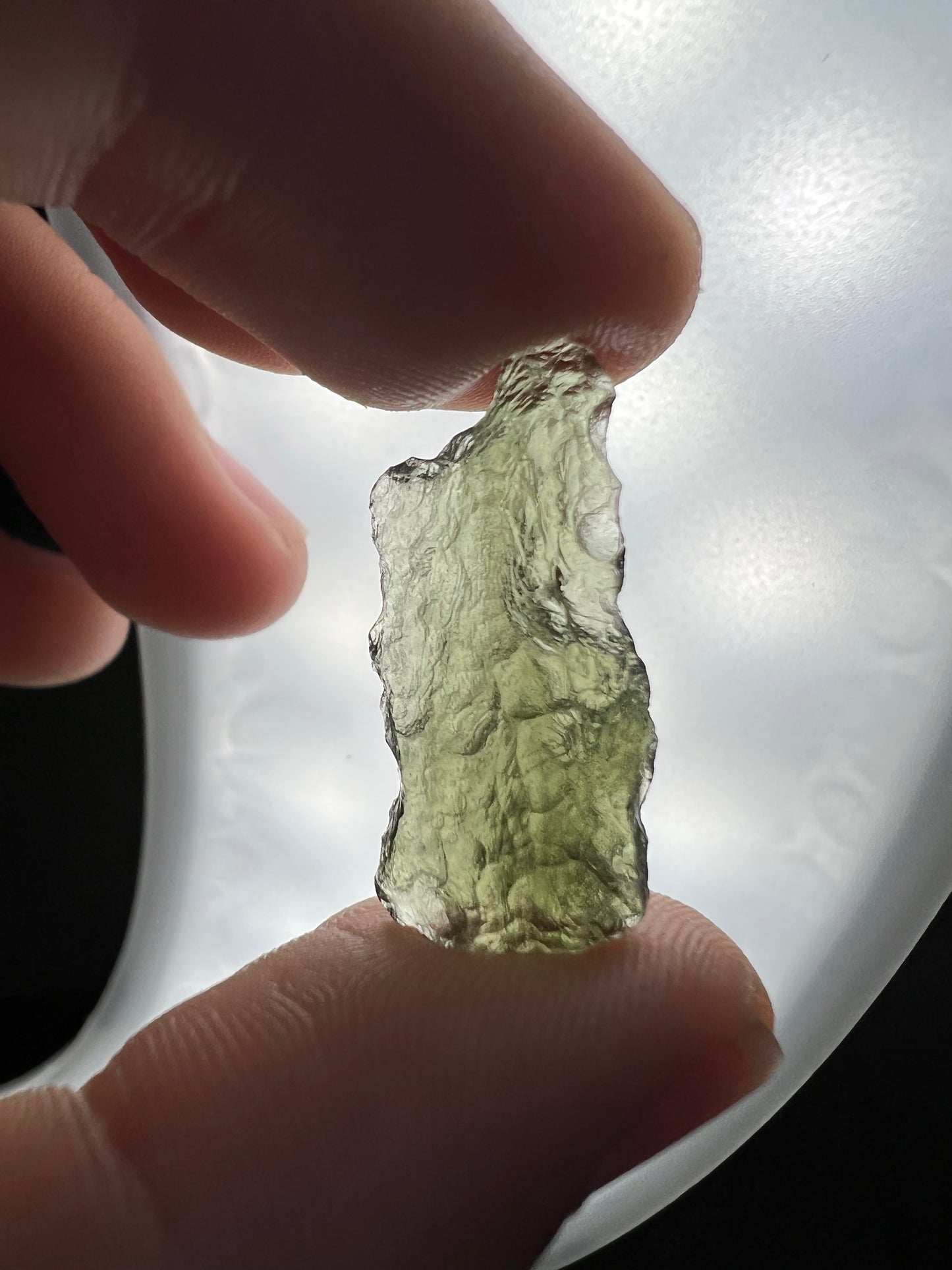 Moldavite 1.9 grams Genuine from Czech Republic