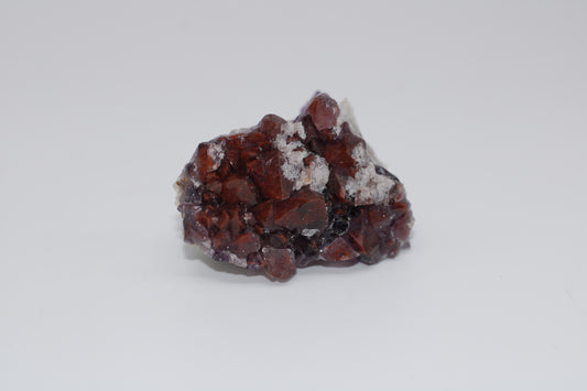 Red Hematite Amethyst from Moonlight Mine Ontario Canada