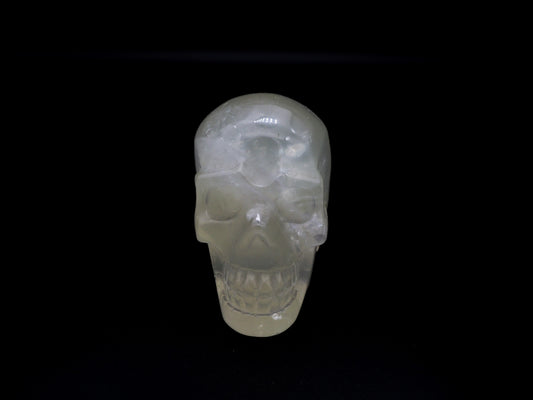 Lemon Quartz Skull