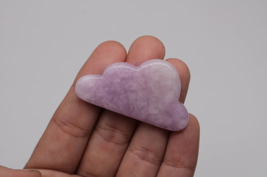 Lepidolite Cloud Carving