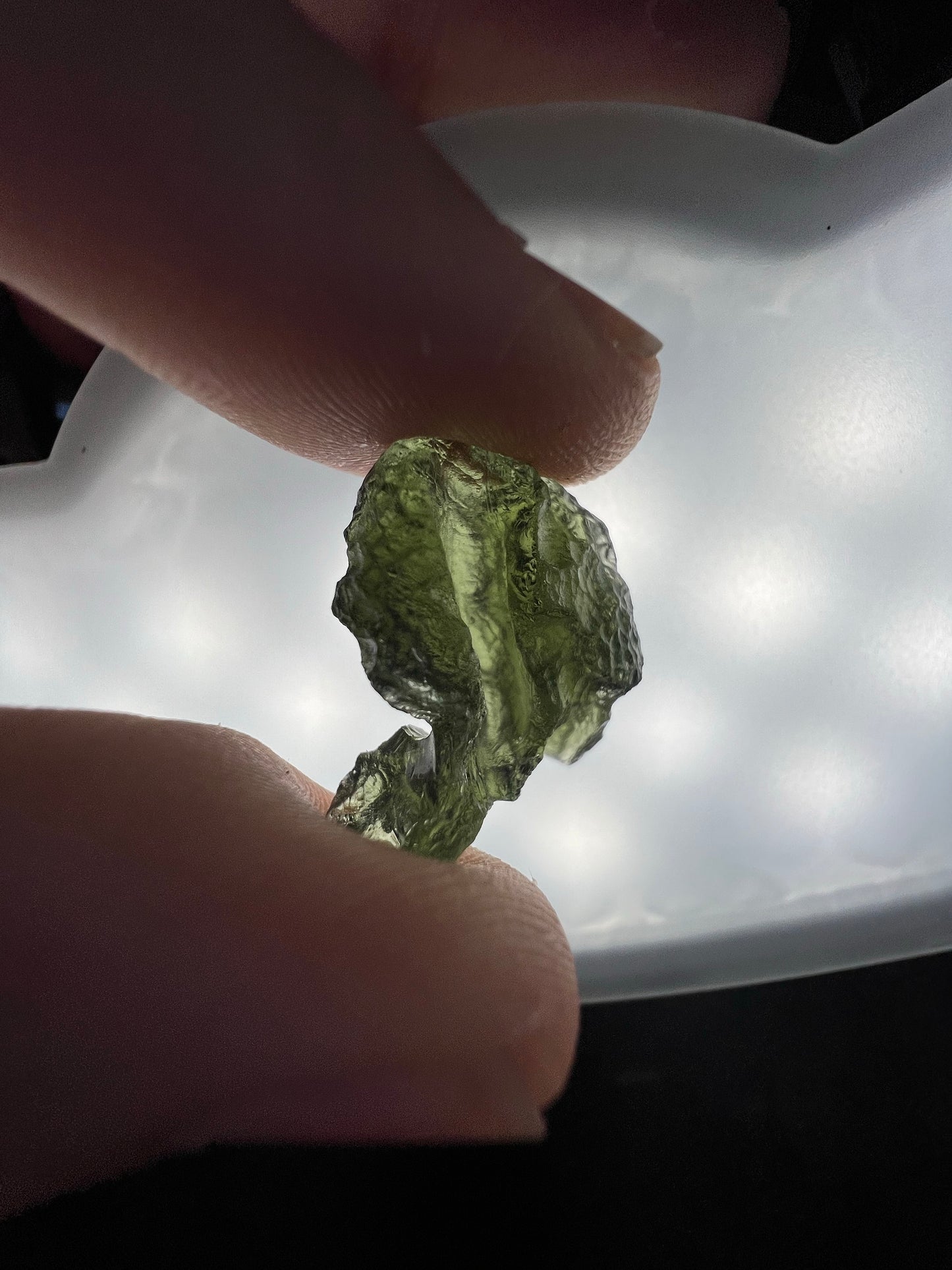 Moldavite 2.9 grams from Czech Republic